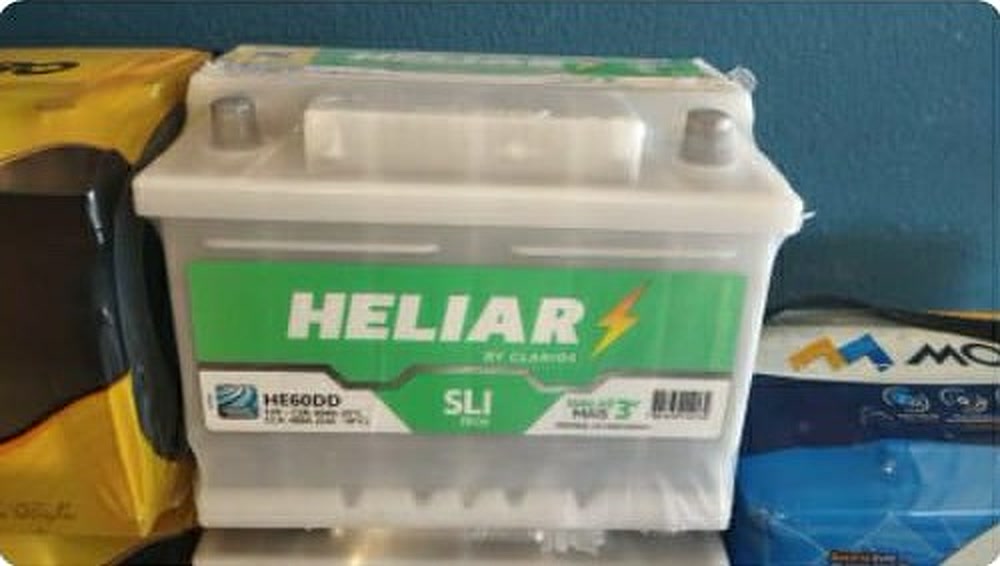 Bateria Heliar HE60 disponível na Dr Baterias