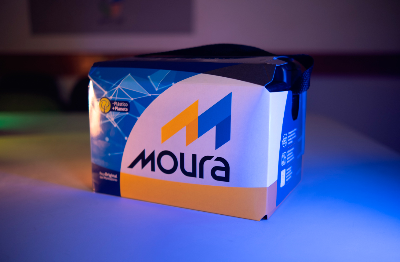Bateria automotiva Moura nova na Dr Baterias