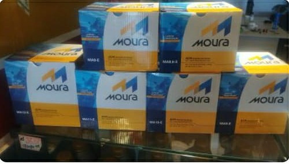 Bateria Moura Linha completa para moto disponível na Dr Baterias